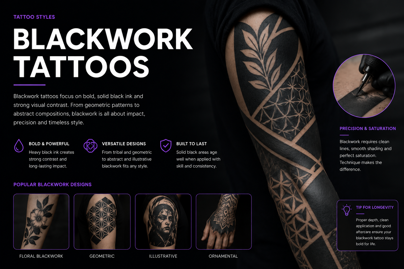 Blackwork Tattoos