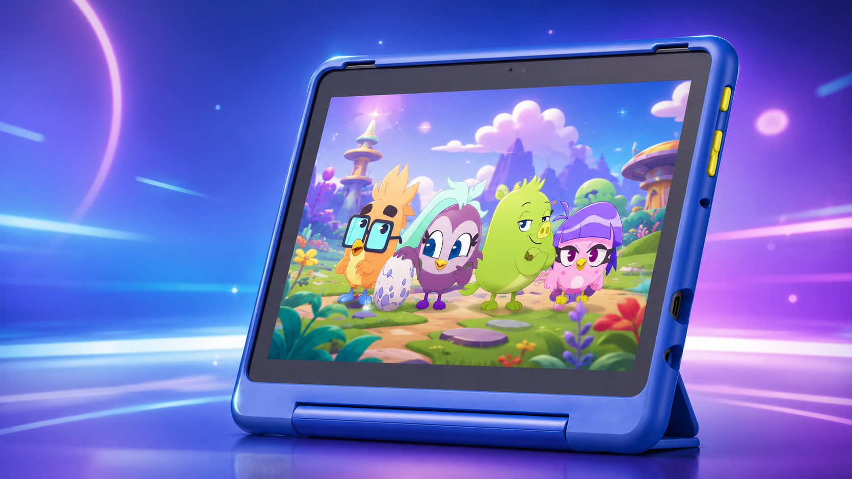 Fire HD 10 Kids Pro Tablet Sternennebel Design